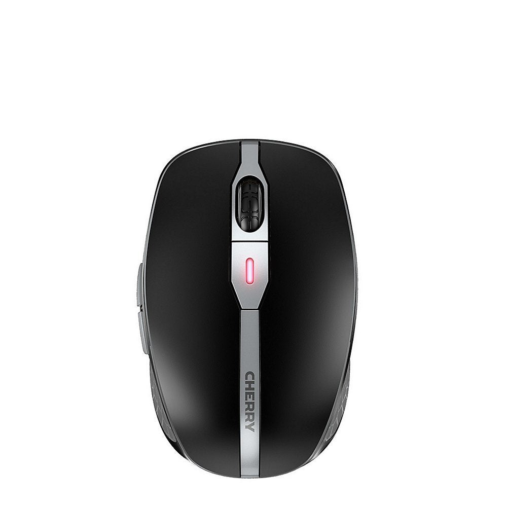 Cherry MW 9100 | Draadloze Muis | Links- en Rechtshandig | RF + Bluetooth | 2400 DPI | Zwart - Matmuis - Matmuis
